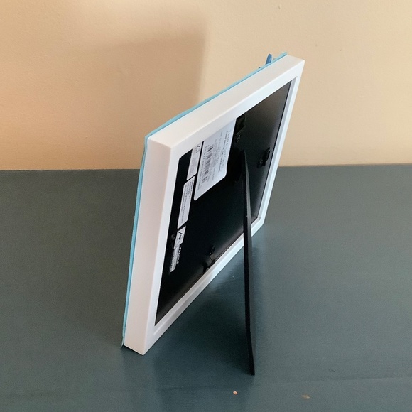 5x7 blue glitter ribbon and starfish button frame - Picture 4 of 6